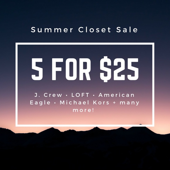 Michael Kors Shoes - 5 for $25 SUMMER SALE!! Bundle and save!!
